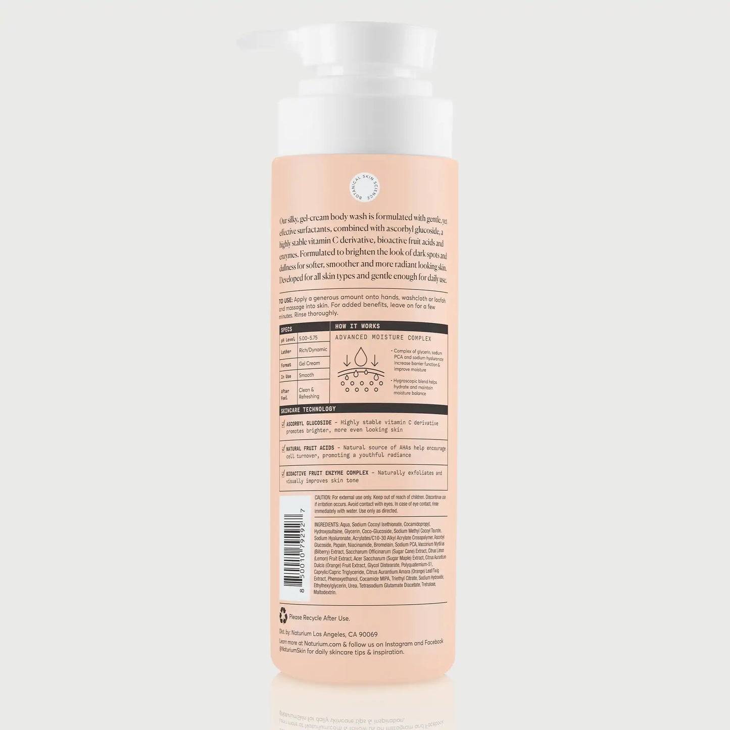 the-brightener-vitamin-c-brightening-body-wash-s4 NATR-The-Brightener-Body-Wash_back.webp