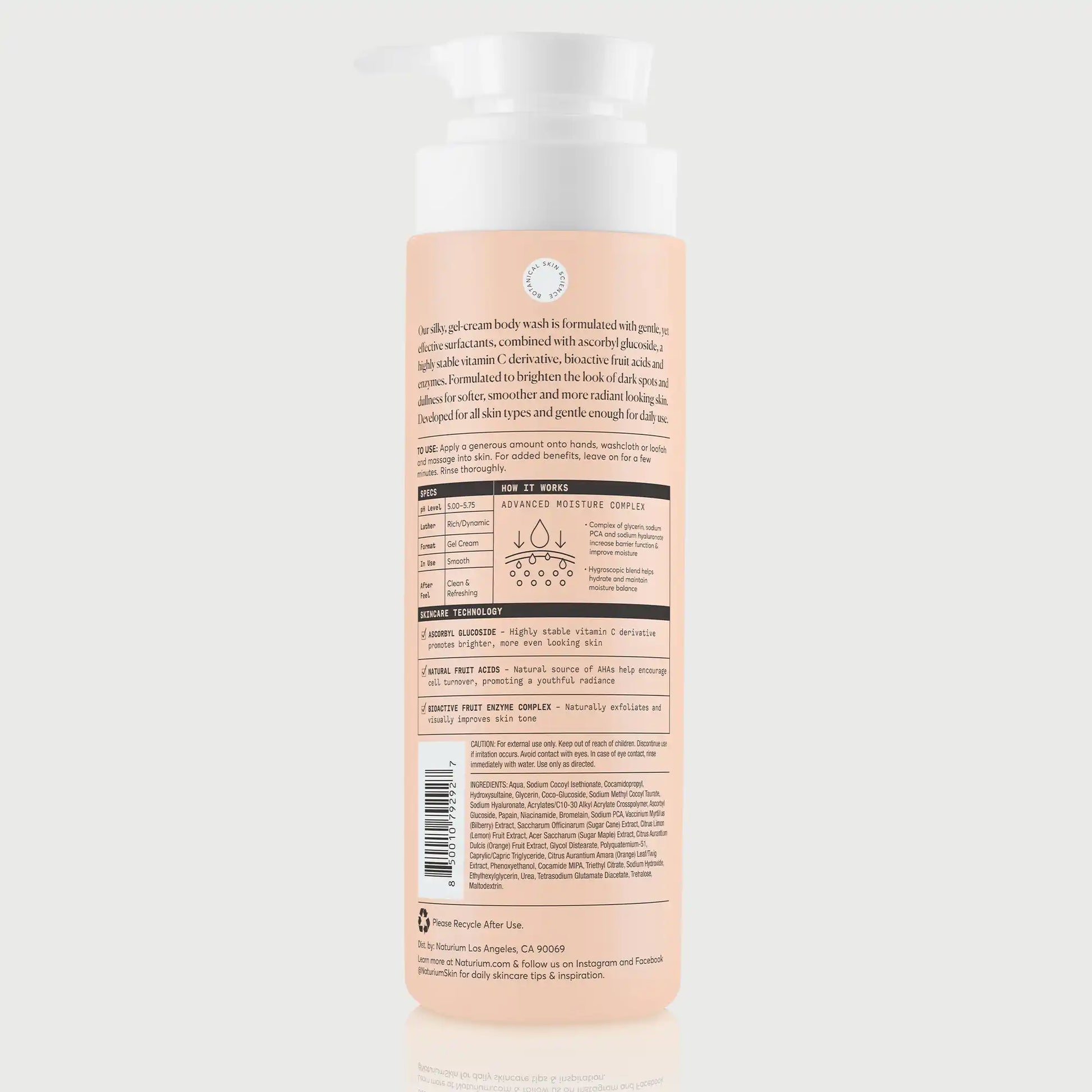 the-brightener-vitamin-c-brightening-body-wash-s4 NATR-The-Brightener-Body-Wash_back.webp